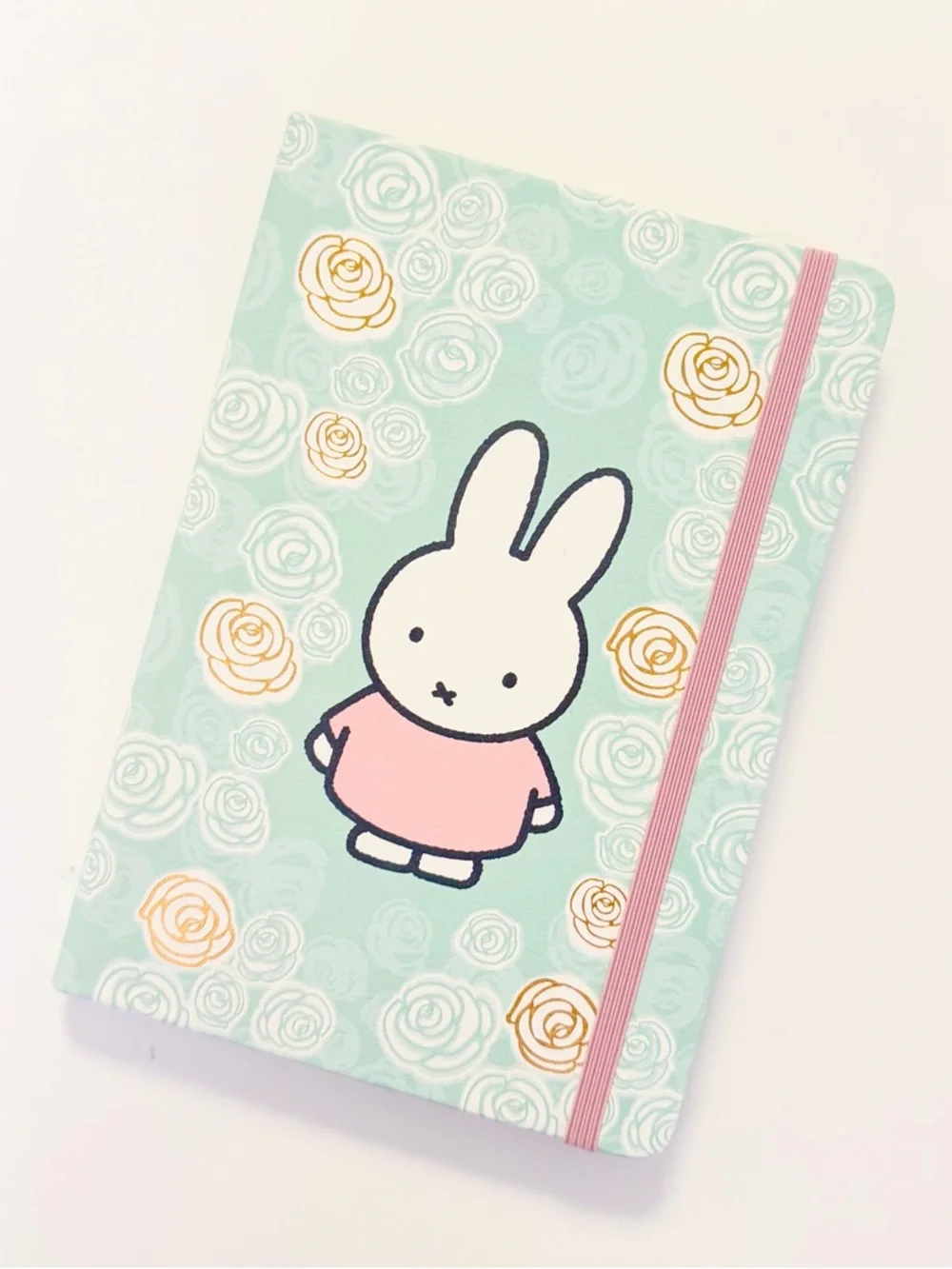 miffy Pastel Mint & Pink Gel Pen Set with Floral Miffy Notebook - Picture 2 of 4